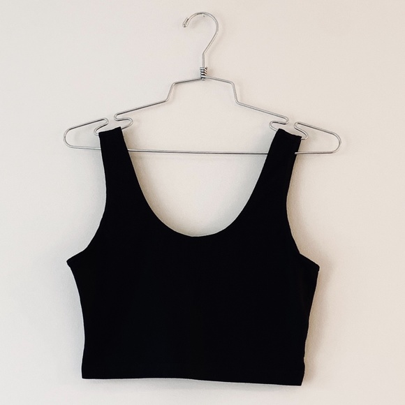 American Apparel Tops - AMERICAN APPAREL COTTON SPANDEX CROP TANK